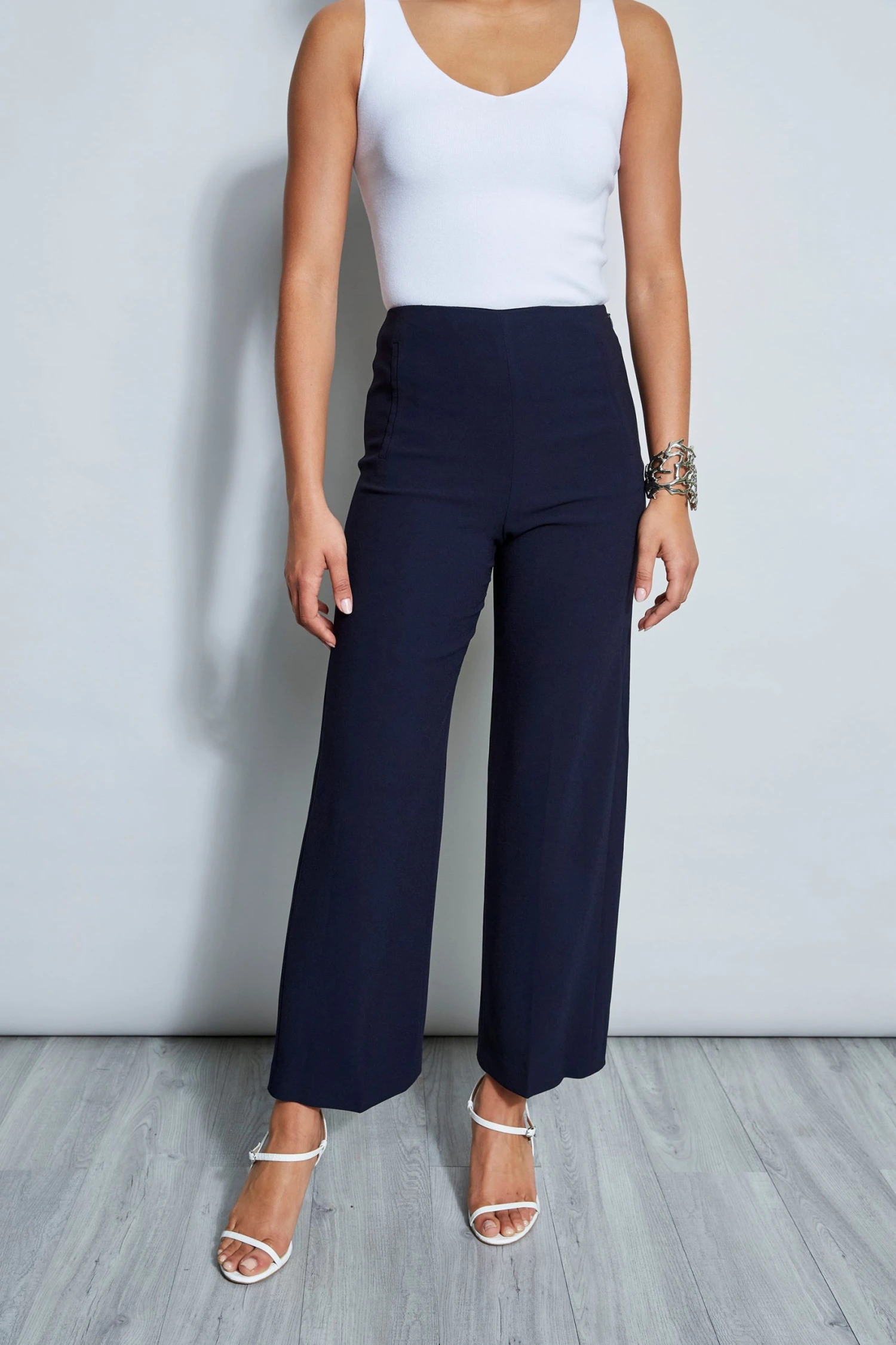 Elie Tahari Eva Overlay Pant Pants 6 Elie Tahari Eva Overlay Pant Pants