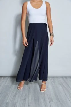 Elie Tahari Eva Overlay Pant Pants 9 Elie Tahari Eva Overlay Pant Pants