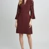 Elie Tahari Embroidered Sleeve Dress Dresses & Jumpsuits 1 Elie Tahari Embroidered Sleeve Dress Dresses & Jumpsuits