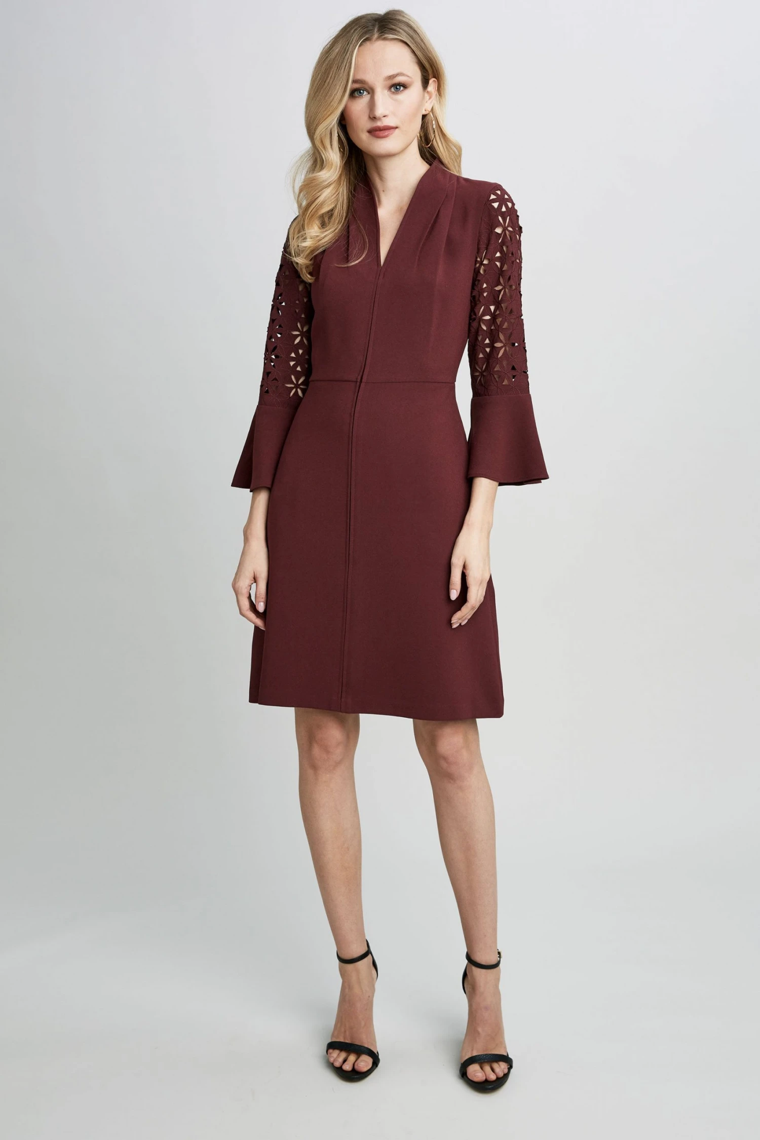 Elie Tahari Embroidered Sleeve Dress Dresses & Jumpsuits 3 Elie Tahari Embroidered Sleeve Dress Dresses & Jumpsuits