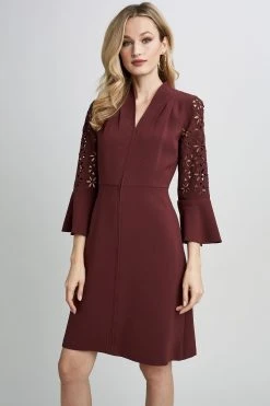 Elie Tahari Embroidered Sleeve Dress Dresses & Jumpsuits 11 Elie Tahari Embroidered Sleeve Dress Dresses & Jumpsuits