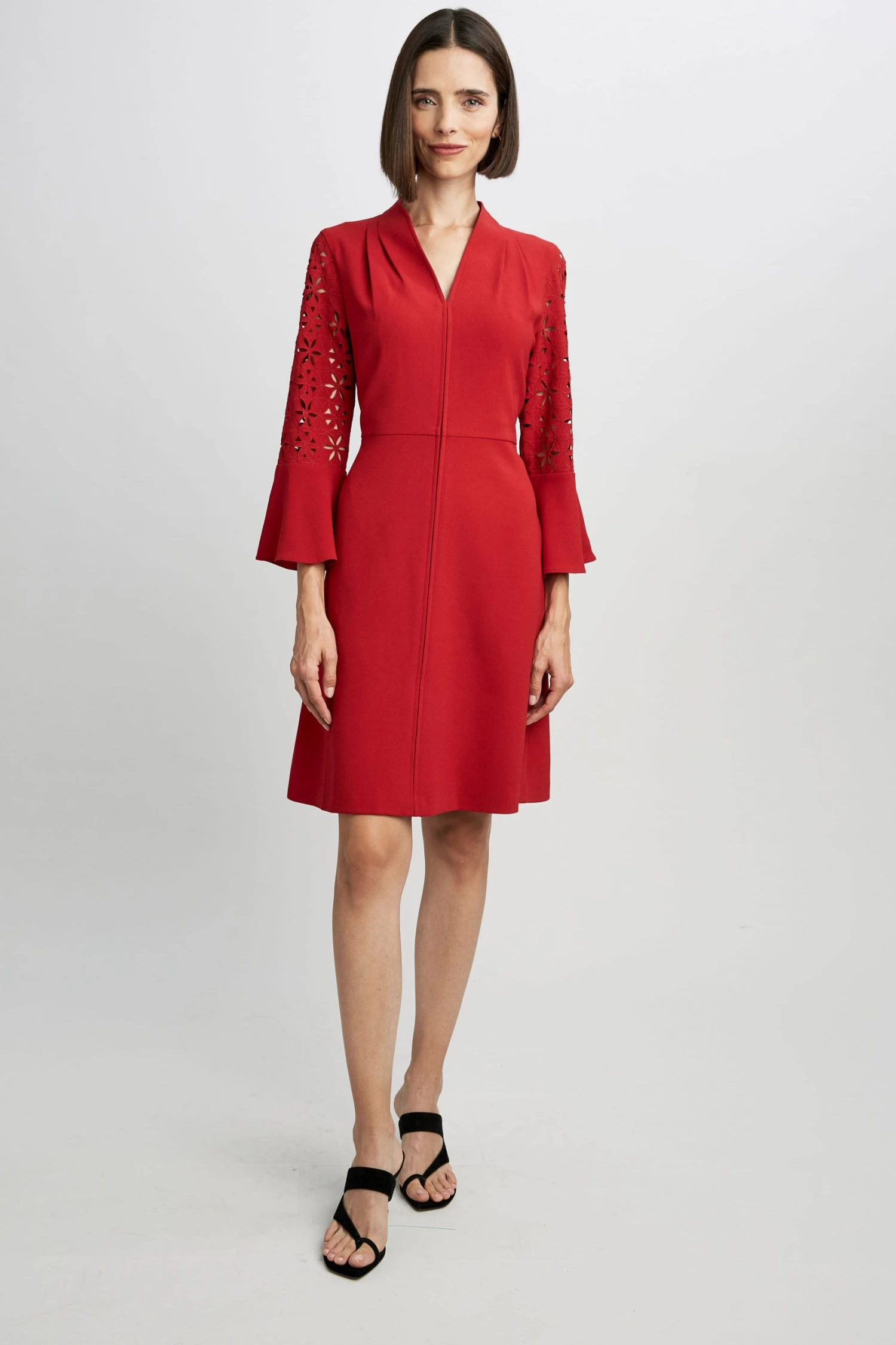 Elie Tahari Embroidered Sleeve Dress Dresses & Jumpsuits 3 Elie Tahari Embroidered Sleeve Dress Dresses & Jumpsuits