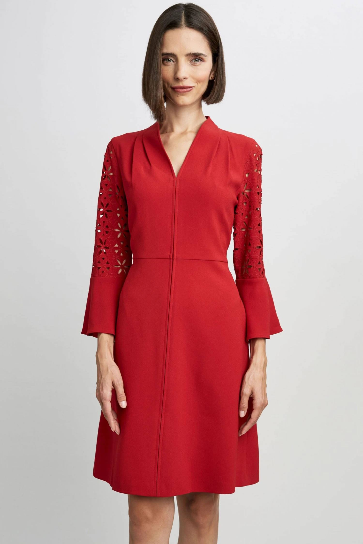 Elie Tahari Embroidered Sleeve Dress Dresses & Jumpsuits 4 Elie Tahari Embroidered Sleeve Dress Dresses & Jumpsuits