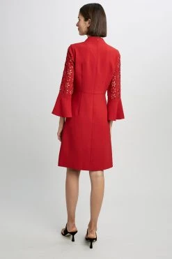 Elie Tahari Embroidered Sleeve Dress Dresses & Jumpsuits 11 Elie Tahari Embroidered Sleeve Dress Dresses & Jumpsuits