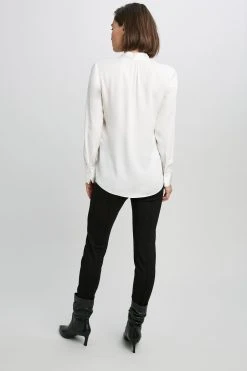 Elie Tahari Tops Satin Combo Shirt 11 Elie Tahari Tops Satin Combo Shirt