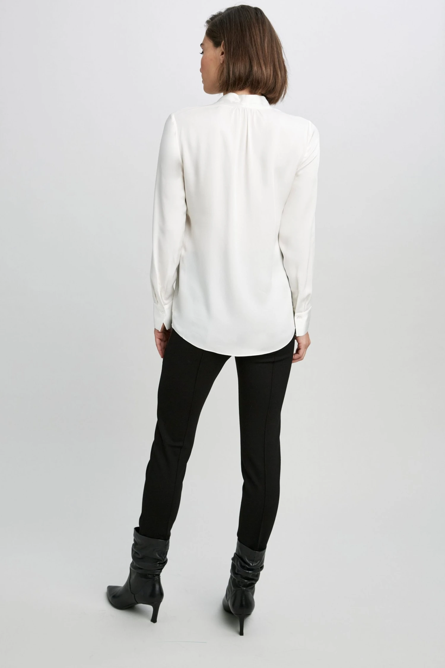 Elie Tahari Tops Satin Combo Shirt 7 Elie Tahari Tops Satin Combo Shirt