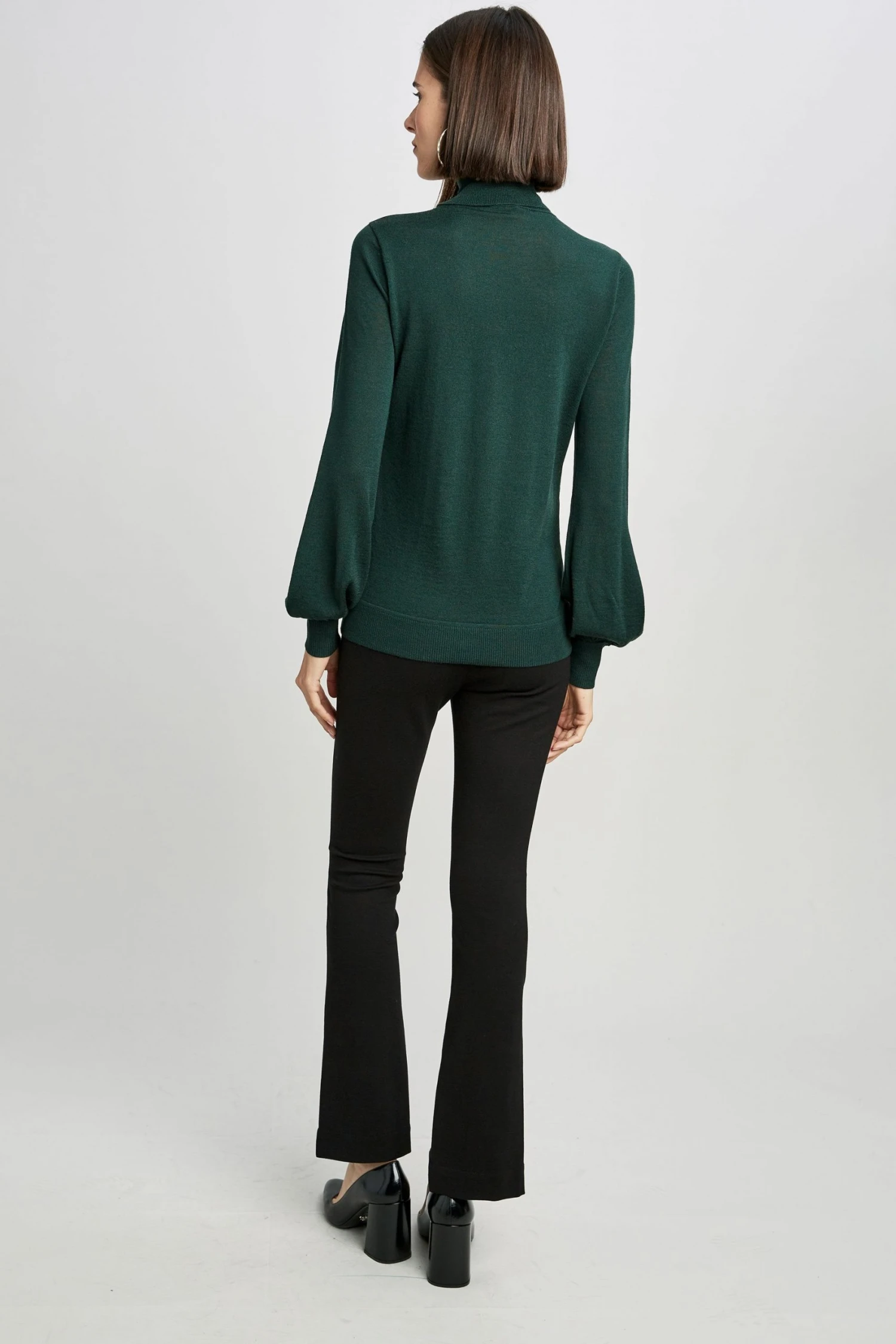 Elie Tahari Sweaters Satin Front Sweater 5 Elie Tahari Sweaters Satin Front Sweater