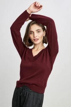 Elie Tahari V-Neck Cashmere Sweater Sweaters