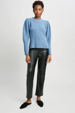 Republic Sweaters Cashmere Puff Shoulder Sweater