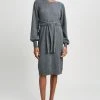Republic Cashmere Tie Waist Midi Dress Midi Dresses