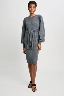 Republic Cashmere Tie Waist Midi Dress Midi Dresses 9 Republic Cashmere Tie Waist Midi Dress Midi Dresses