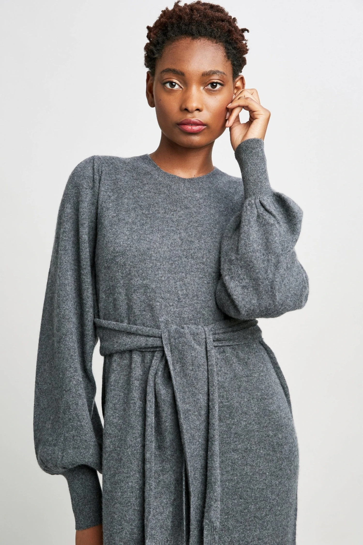 Republic Cashmere Tie Waist Midi Dress Midi Dresses 4 Republic Cashmere Tie Waist Midi Dress Midi Dresses