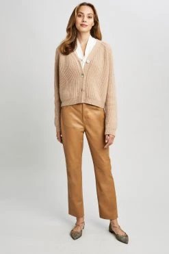 Republic Button Front Wool/Cashmere Cardigan