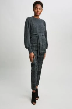 Republic Sweaters Cashmere Tie Waist Sweater