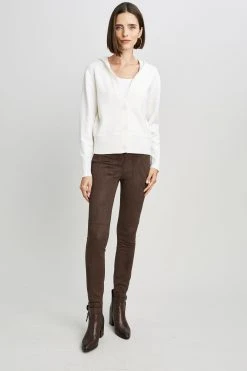 Republic Merino Wool Hooded Button Up Cardigan Sweaters