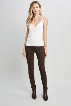 Republic Sweaters Merino Wool Vneck Sleeveless Tank Sweater