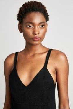 Republic Sweaters Merino Wool Vneck Sleeveless Tank Sweater