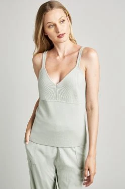 Republic Merino Wool Vneck Sleeveless Tank Sweater