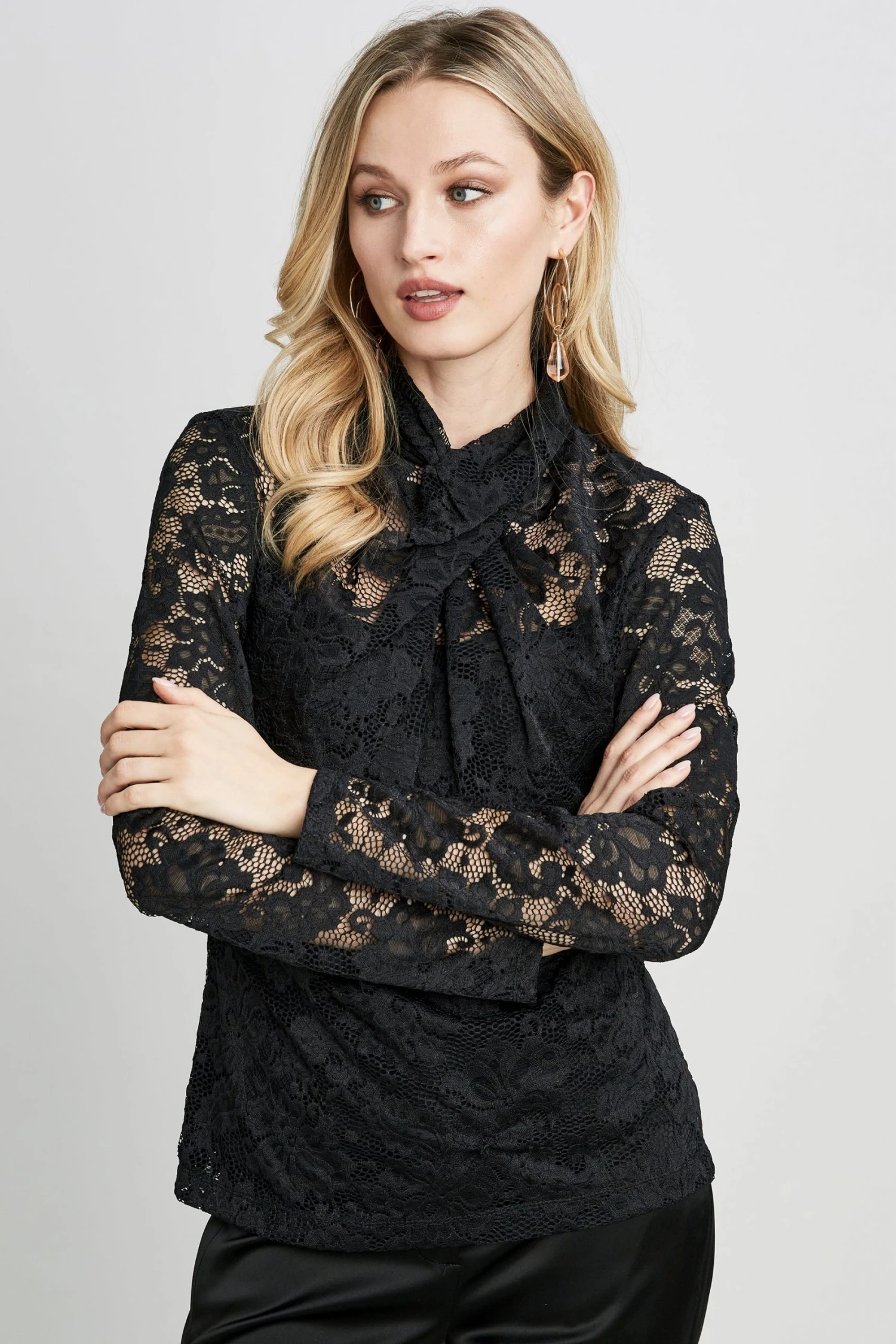 Republic Lace Twist Neck Knit 5 Republic Lace Twist Neck Knit