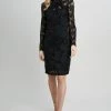 Republic Lace Twist Neck Dress 1 Republic Lace Twist Neck Dress