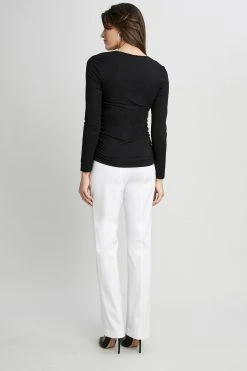 Republic Knits Square Neck Ruched Knit