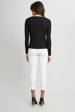 Republic Square Neck Ribbed Knit