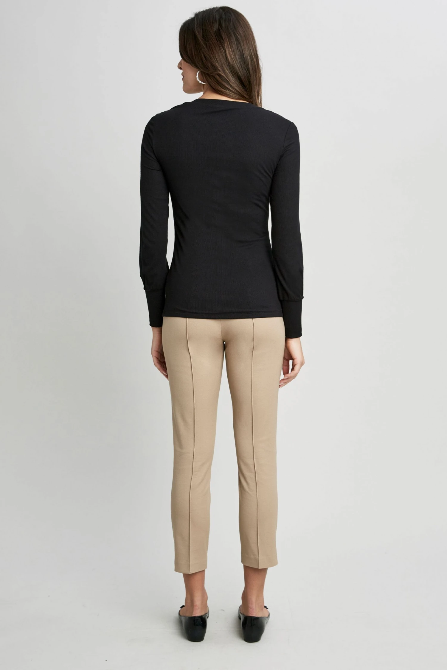 Republic Straight Neck Ribbed Knit 5 Republic Straight Neck Ribbed Knit