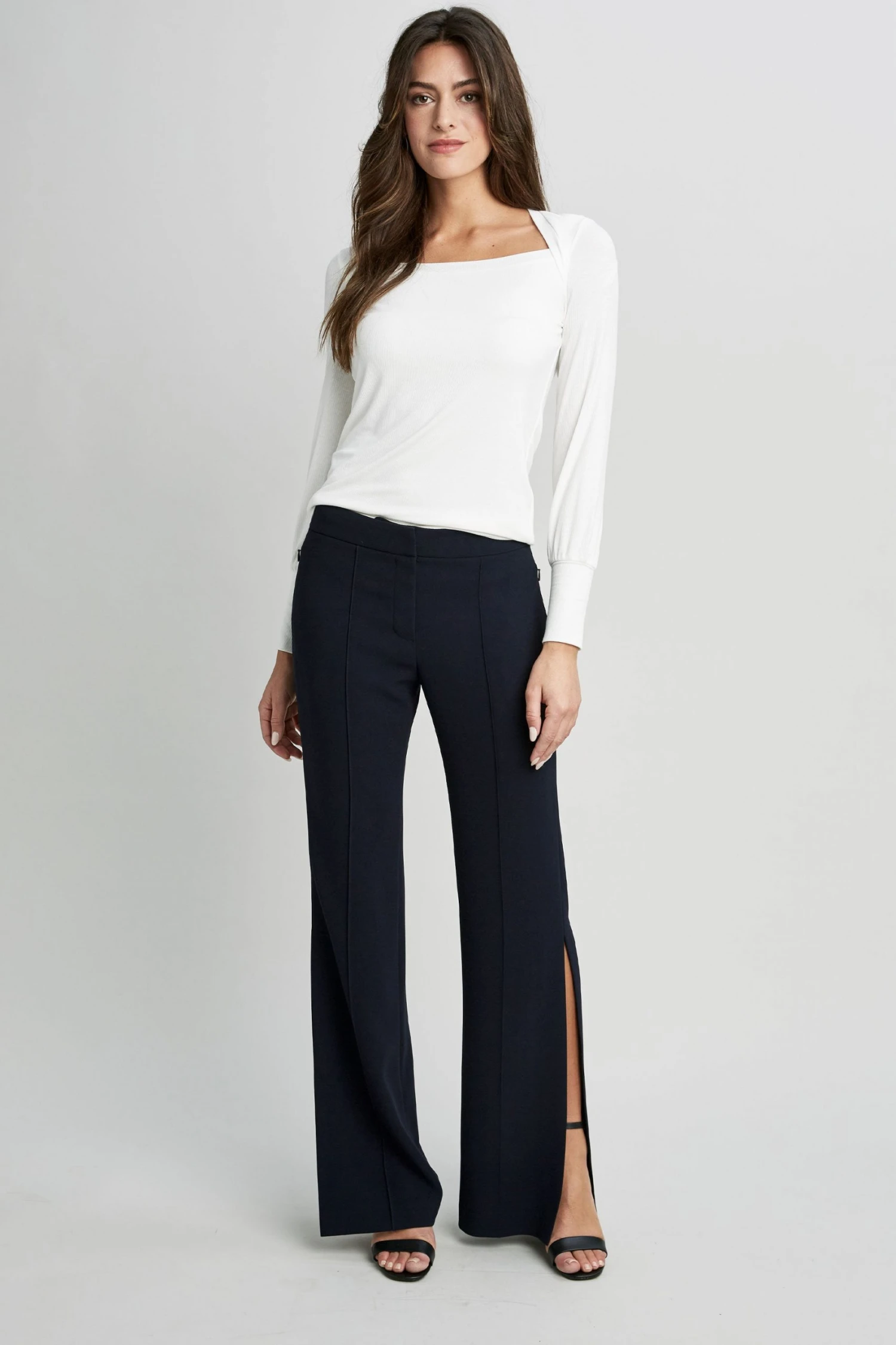 Republic Knits Straight Neck Ribbed Knit 4 Republic Knits Straight Neck Ribbed Knit