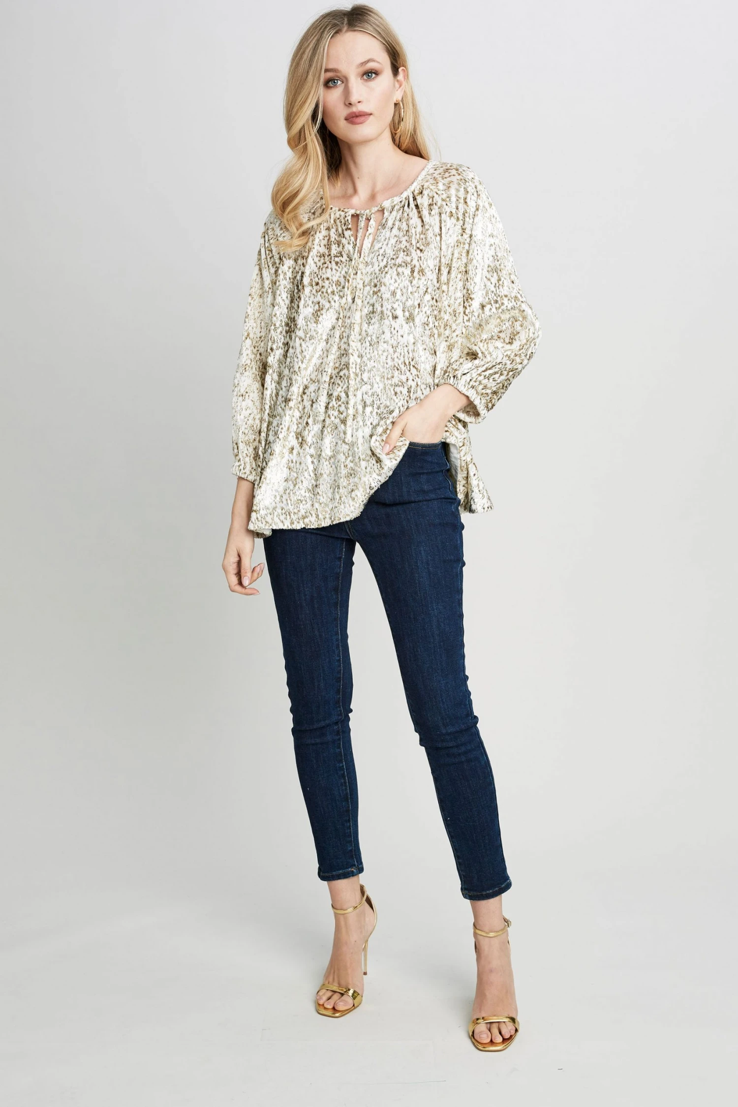 Republic Long Sleeve Keyhole Top 4 Republic Long Sleeve Keyhole Top