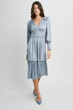Republic Dresses & Jumpsuits Flare Dress With Smocking Detail