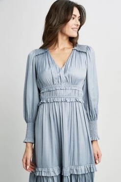 Republic Dresses & Jumpsuits Flare Dress With Smocking Detail