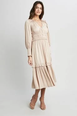Republic Dresses & Jumpsuits Flare Dress With Smocking Detail 8 Republic Dresses & Jumpsuits Flare Dress With Smocking Detail