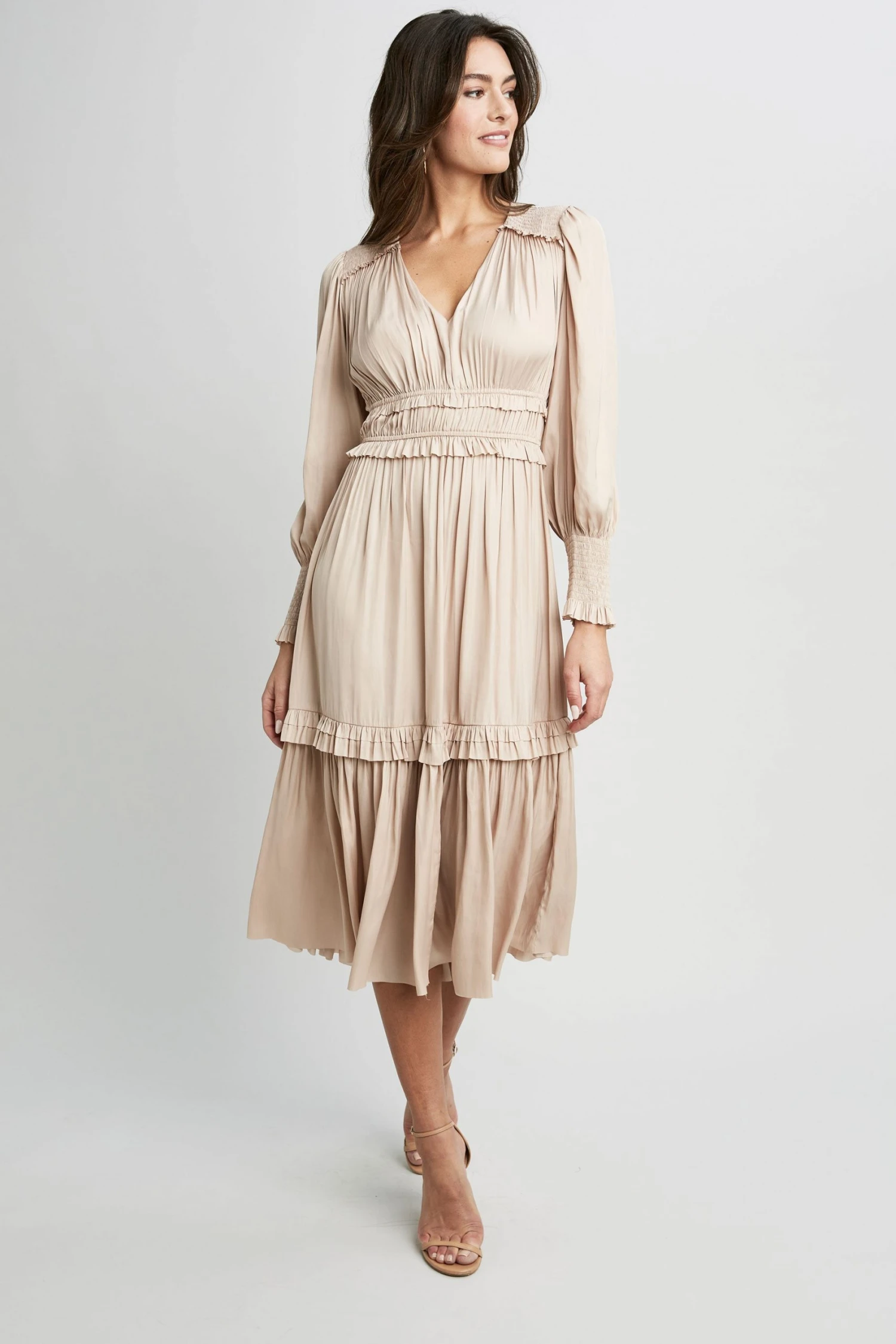 Republic Dresses & Jumpsuits Flare Dress With Smocking Detail 3 Republic Dresses & Jumpsuits Flare Dress With Smocking Detail