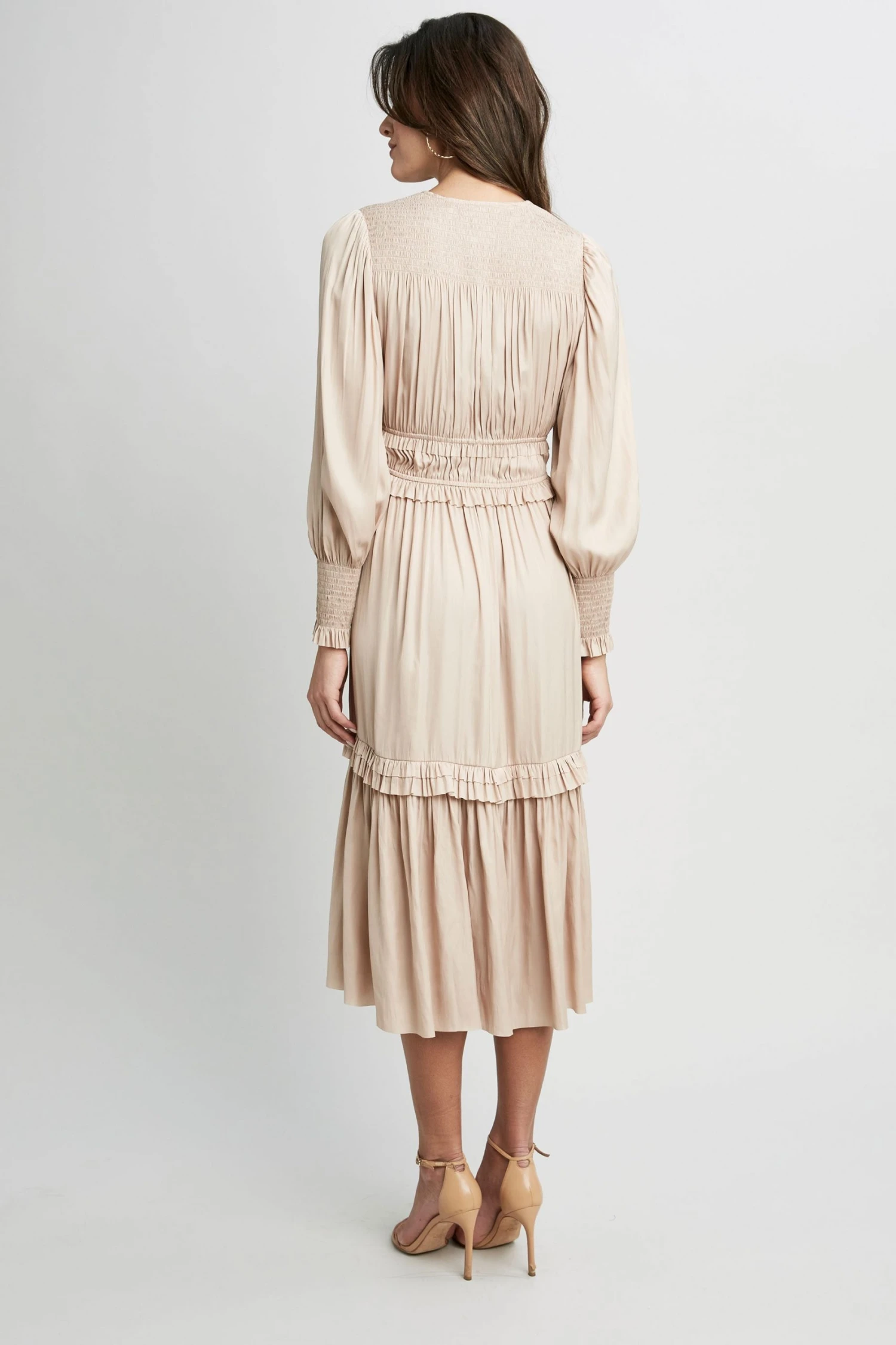 Republic Dresses & Jumpsuits Flare Dress With Smocking Detail 6 Republic Dresses & Jumpsuits Flare Dress With Smocking Detail