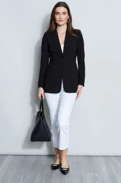 Elie Tahari Madison Single Button Blazer Jackets & Blazers