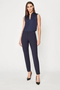 Elie Tahari Jillian Straight-Leg Pant Pants 10 Elie Tahari Jillian Straight-Leg Pant Pants