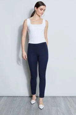 Elie Tahari Juliette Long Skinny Stretch-Twill Pant Pants 18 Elie Tahari Juliette Long Skinny Stretch-Twill Pant Pants
