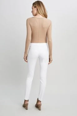 Elie Tahari Juliette Long Skinny Stretch-Twill Pant Pants 28 Elie Tahari Juliette Long Skinny Stretch-Twill Pant Pants