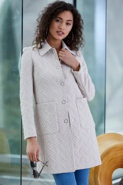 Elie Tahari Suits Jacquard Topper